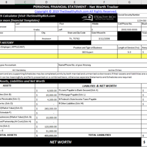 The Best Net Worth Tracker Ever