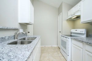 New sink and countertops