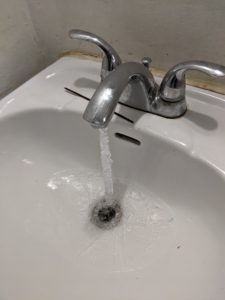frozen faucet
