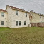back of rental house